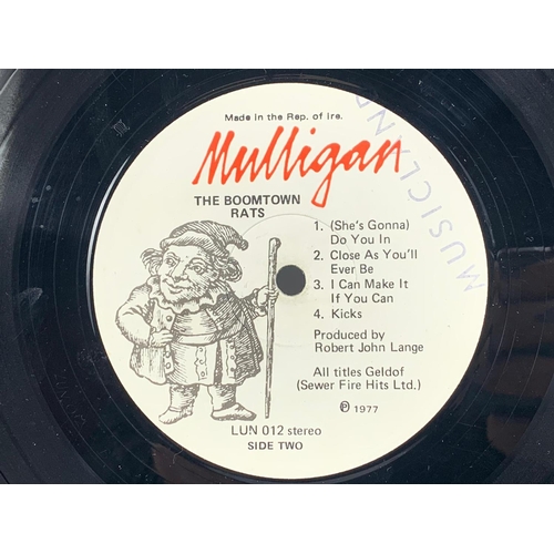 40 - An original The Boomtown Rats LP/vinyl/record by Mulligan Records the original production company. P... 