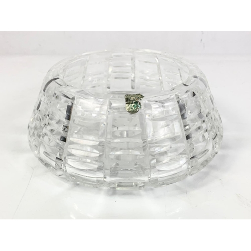 498 - Waterford crystal bowl 17 x 8cm