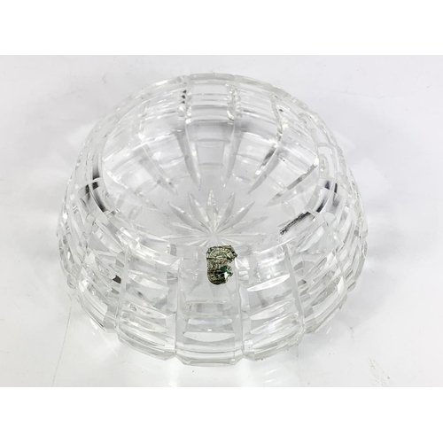 498 - Waterford crystal bowl 17 x 8cm