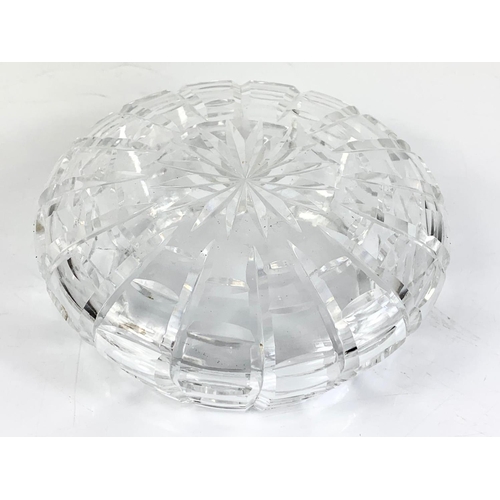 498 - Waterford crystal bowl 17 x 8cm