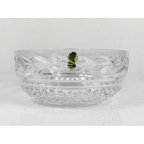 499 - Waterford crystal bowl. 20 x 9cm