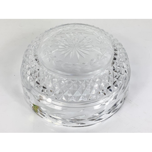 499 - Waterford crystal bowl. 20 x 9cm