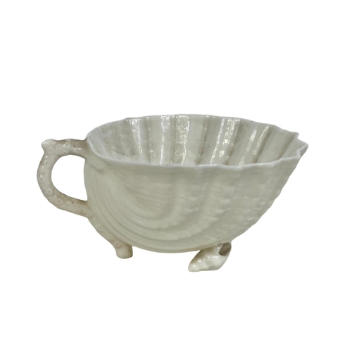 509 - 2nd period Belleek pottery cup. 10cm