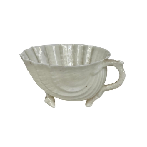 509 - 2nd period Belleek pottery cup. 10cm