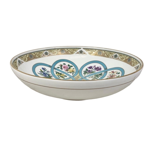 522 - A large Limited Edition Minton “Flowers Of Love” bowl. A design by Neil Faulkner. 29 x 8cm