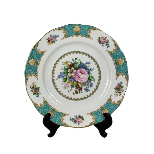 537 - Royal Albert porcelain. Including a Royal Albert Lady Ascot plate 26cm, Cats and Collages Keeping Wa... 