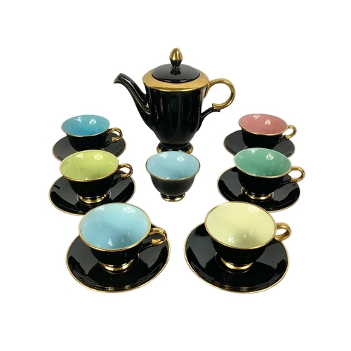 572 - A 14 piece Stavengerflint tea set. Norway 1950’s.