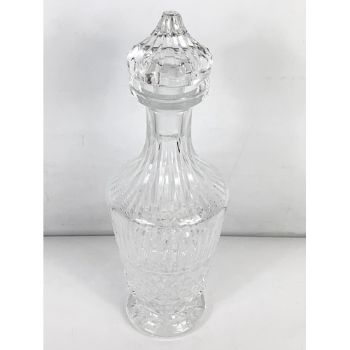 642 - A large Waterford crystal decanter. 32cm.