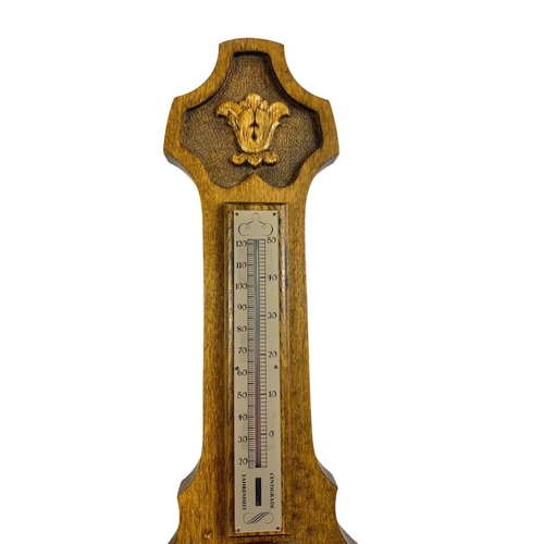 91 - 2 barometers. 61cm