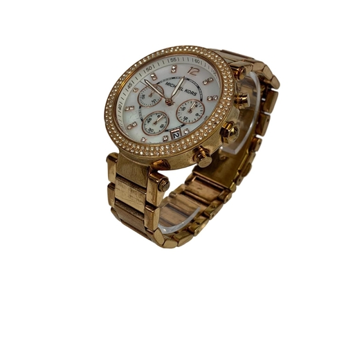 685 - A Michael Kors watch.