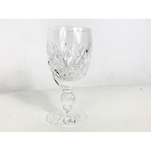 426 - Set of 4 Waterford crystal glasses. 11cm