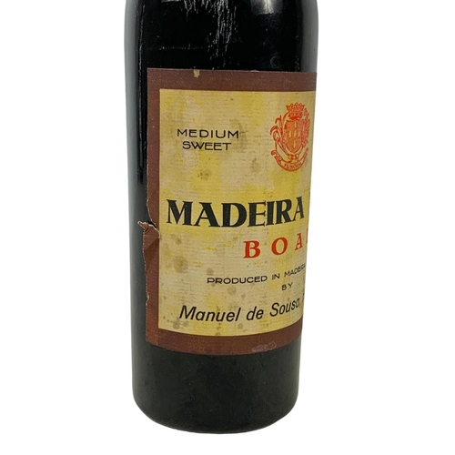 161i - A bottle of Madeira Boal Manuel De Sousa Herdeiros wine.