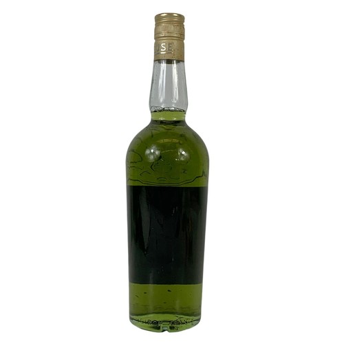 5a - A bottle of Chartreuse Green Voiron. France. Vintage 1970