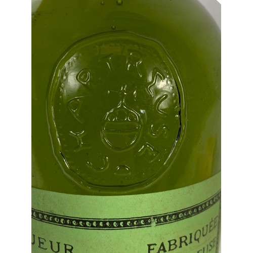 5a - A bottle of Chartreuse Green Voiron. France. Vintage 1970