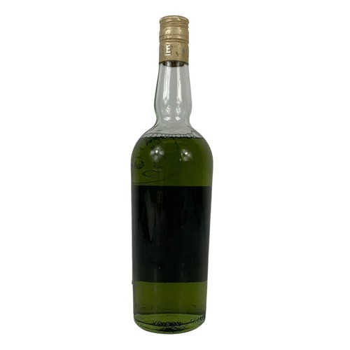 5b - A bottle of Chartreuse Green Voiron. France. Vintage 1970.