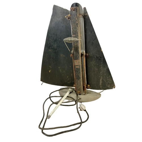 160P - A large vintage Bunting heater. 66 x 77cm.