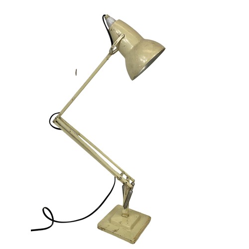 45d - A vintage Herbert Terry angle poise lamp. 85.5cm