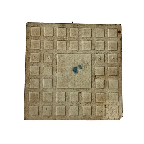 50f - A set of 12 late Victorian tiles. 15.5cm