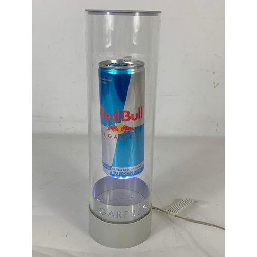 711 - A Red Bull light up advertising display. With box.  27.5cm