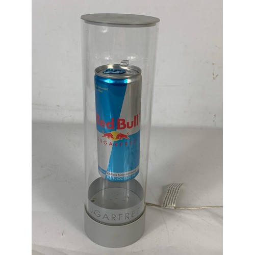 711 - A Red Bull light up advertising display. With box.  27.5cm