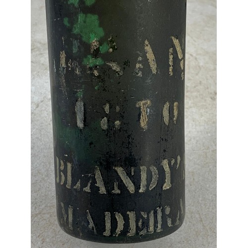 161N - 4 bottles of 19th century Madeira wine.  Vintage 1860 Madeira Lobos Blandy, 1870 Madeira Lobos Bland... 