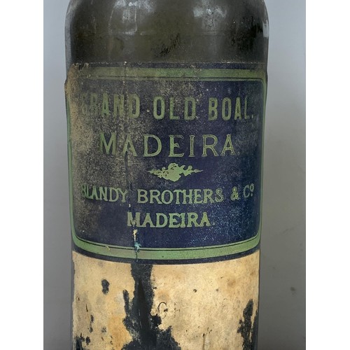 161N - 4 bottles of 19th century Madeira wine.  Vintage 1860 Madeira Lobos Blandy, 1870 Madeira Lobos Bland... 