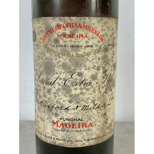 161p - A bottle of Rutherford & Milles, LDA Madeira wine