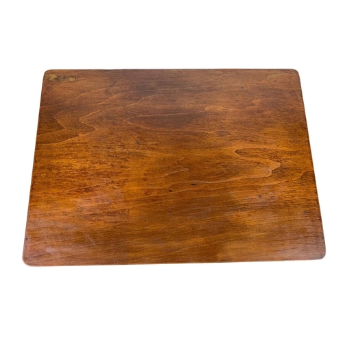 980 - A vintage bentwood table. 72 x 52 x 73cm