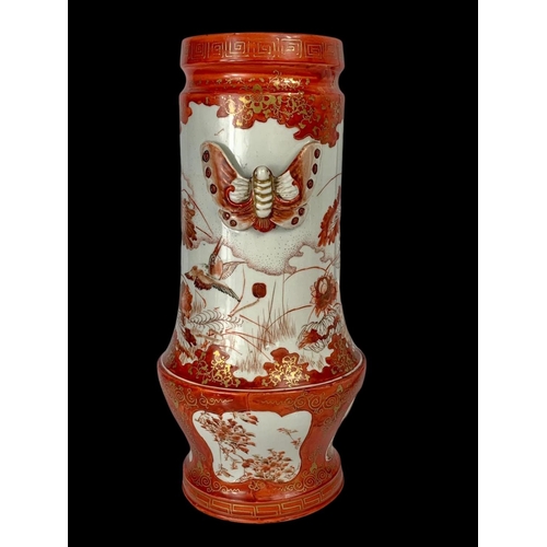 392 - A large 19th century Japanese vase. 35.5cm.