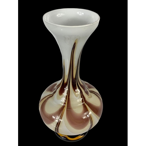 427 - A Carlo Moretti art glass vase for Murano. 30cm