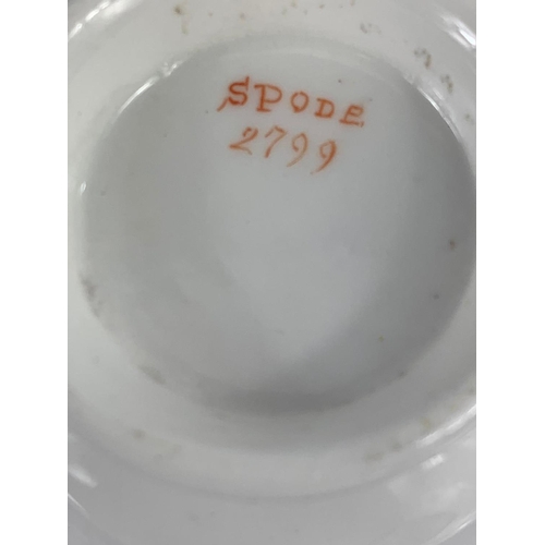 443 - 19th century Spode cup and saucer. Pattern 2799.