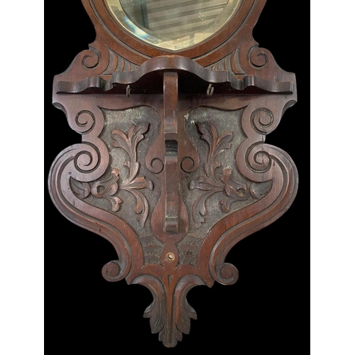 73 - A Victorian wall bracket. 67cm