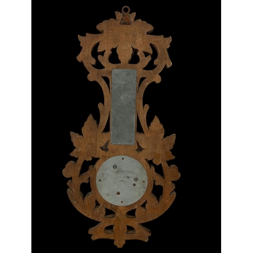 75 - 2 Victorian barometers 47cm