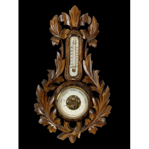 75 - 2 Victorian barometers 47cm