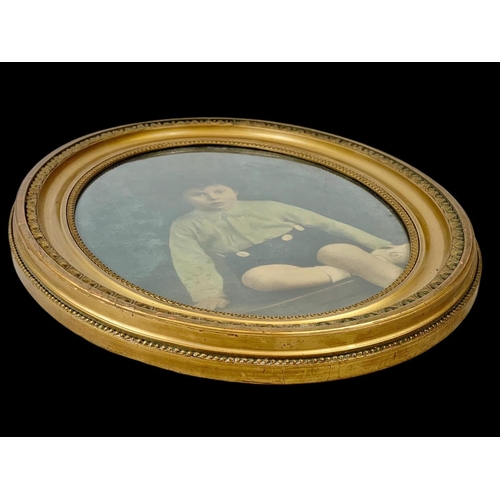 88 - A Victorian gilt framed print. 53.5 x 63.5cm.