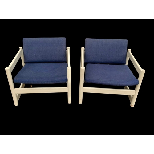 962 - A pair of vintage “Campus” armchairs designed by John Morton for Lupton Morton. Habitat. Circa 1960’... 