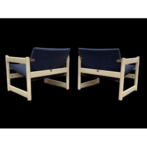 962 - A pair of vintage “Campus” armchairs designed by John Morton for Lupton Morton. Habitat. Circa 1960’... 