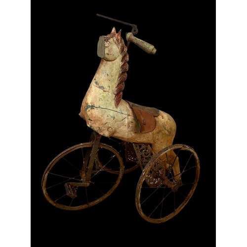 193 - A Victorian style child's tricycle. 52 x 85cm.