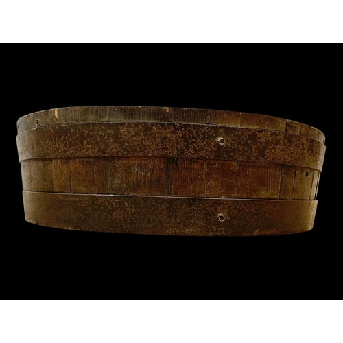 199 - A Bushmills whiskey barrel planter. 59 x 17cm.