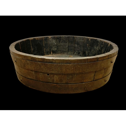 199 - A Bushmills whiskey barrel planter. 59 x 17cm.