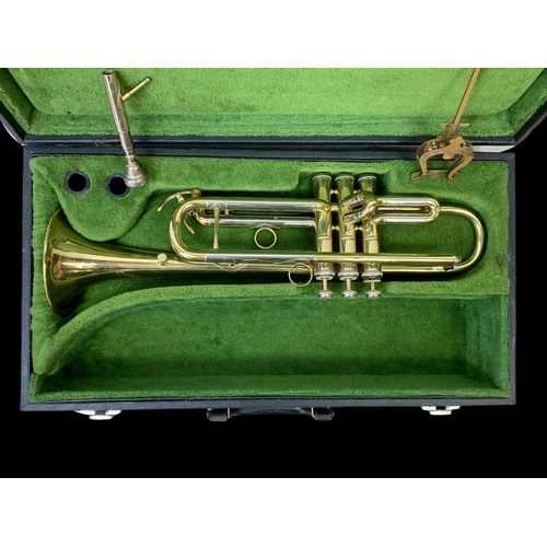 207 - A trumpet in case.