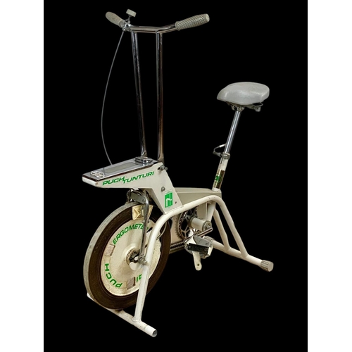 208 - A vintage Puch Tunturi exercise bike.