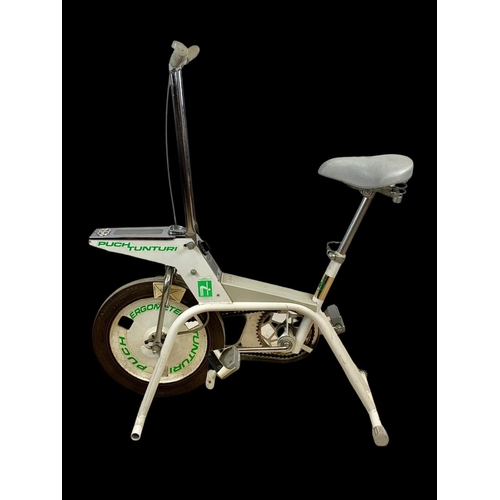 208 - A vintage Puch Tunturi exercise bike.