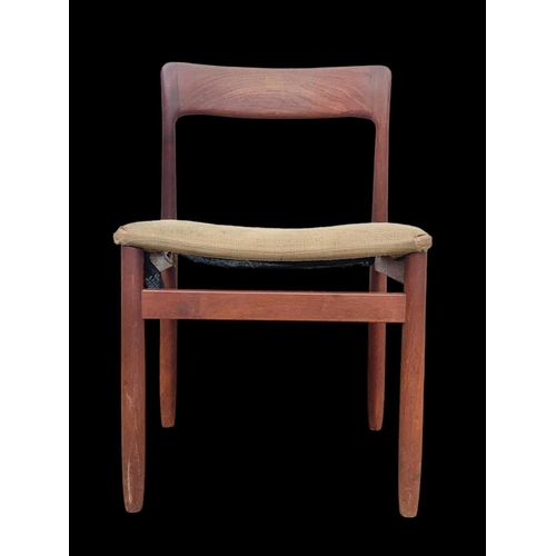 834 - A Danish teak chair designed by Johannes Norgaard for Norgaard Mobelfabrik. Mid century Denmark. Cir... 