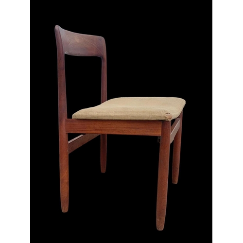 834 - A Danish teak chair designed by Johannes Norgaard for Norgaard Mobelfabrik. Mid century Denmark. Cir... 