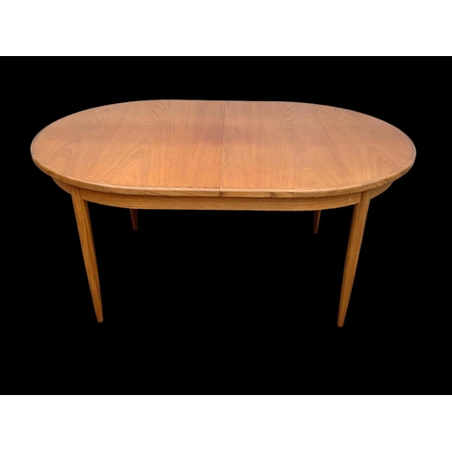 836 - G-Plan Fresco Range teak extending dining table. Mid century. Circa 1975. Extended 209 x 111.5 x 73.... 