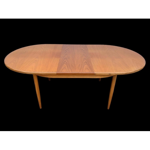 836 - G-Plan Fresco Range teak extending dining table. Mid century. Circa 1975. Extended 209 x 111.5 x 73.... 