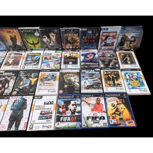 231 - Quantity of PC and PlayStation 2 games with a new DC power supply