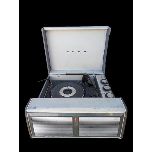 233 - Vintage Bush record player, 45x43x20cm