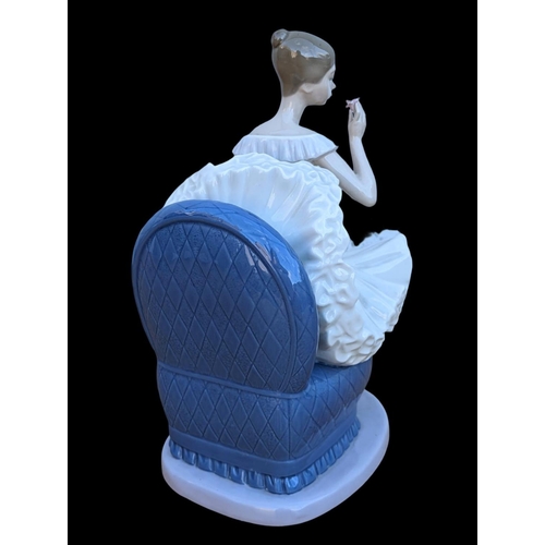 622 - Nao Lladro ballerina pottery figure, 24cm